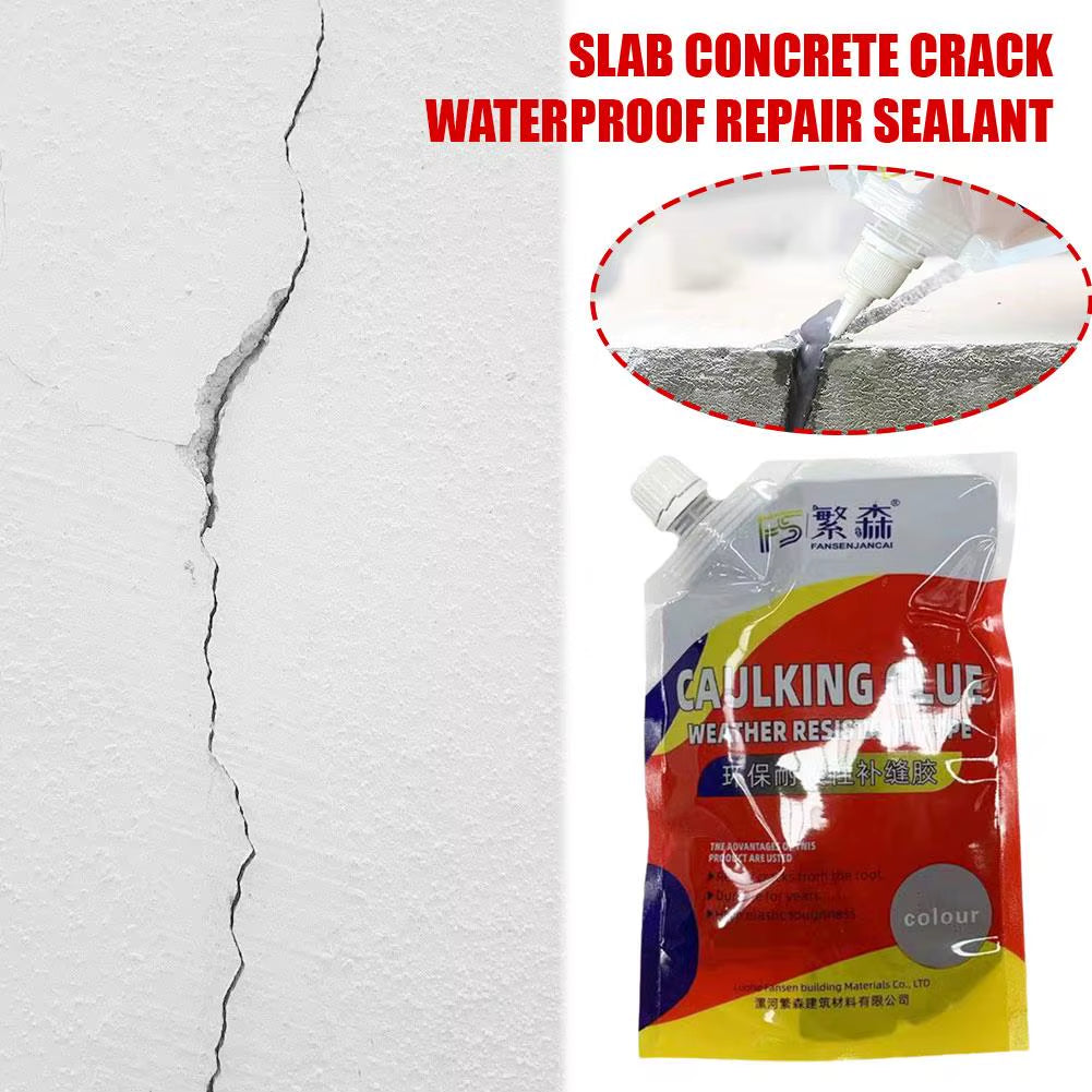 1/2/3Set Slab Concrete Crack Waterproof Repair Sealant Concrete Watertight Filler and Sealent Concrete Waterproof Repair Sealant