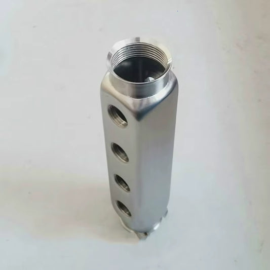 DN32 Heat Systems Stainless Steel Manifolds Stainless Steel Water Underfloor Heating Water Distribution Manifold for 1/2 Pex