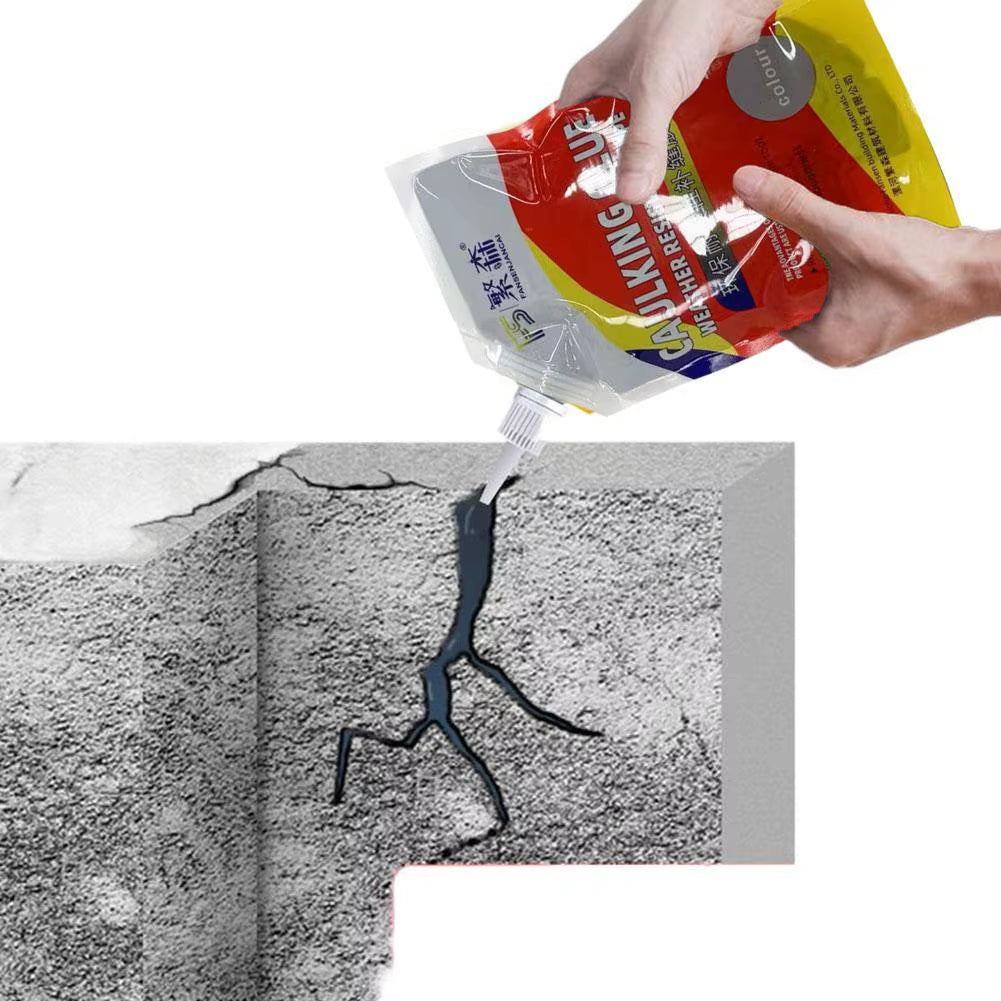 1/2/3Set Slab Concrete Crack Waterproof Repair Sealant Concrete Watertight Filler and Sealent Concrete Waterproof Repair Sealant