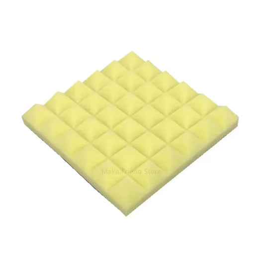 12/24Pack 30X30X5Cm Pyramid Acoustic Foam Sound Proof Absorption Insulation Treatment Panel Soundproofing Pad Wall Panels