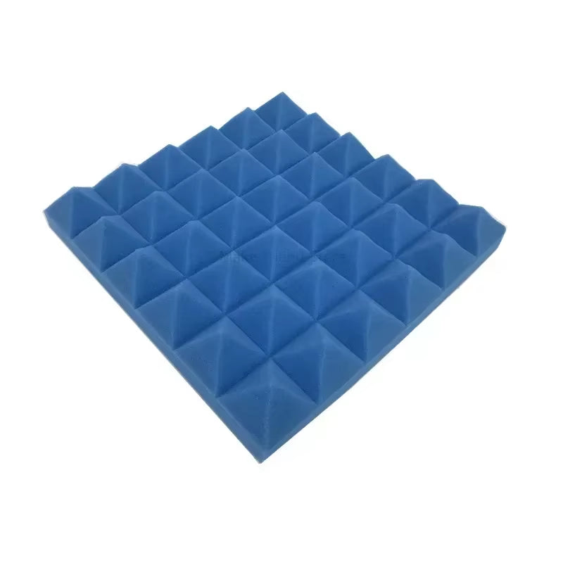 12/24Pack 30X30X5Cm Pyramid Acoustic Foam Sound Proof Absorption Insulation Treatment Panel Soundproofing Pad Wall Panels