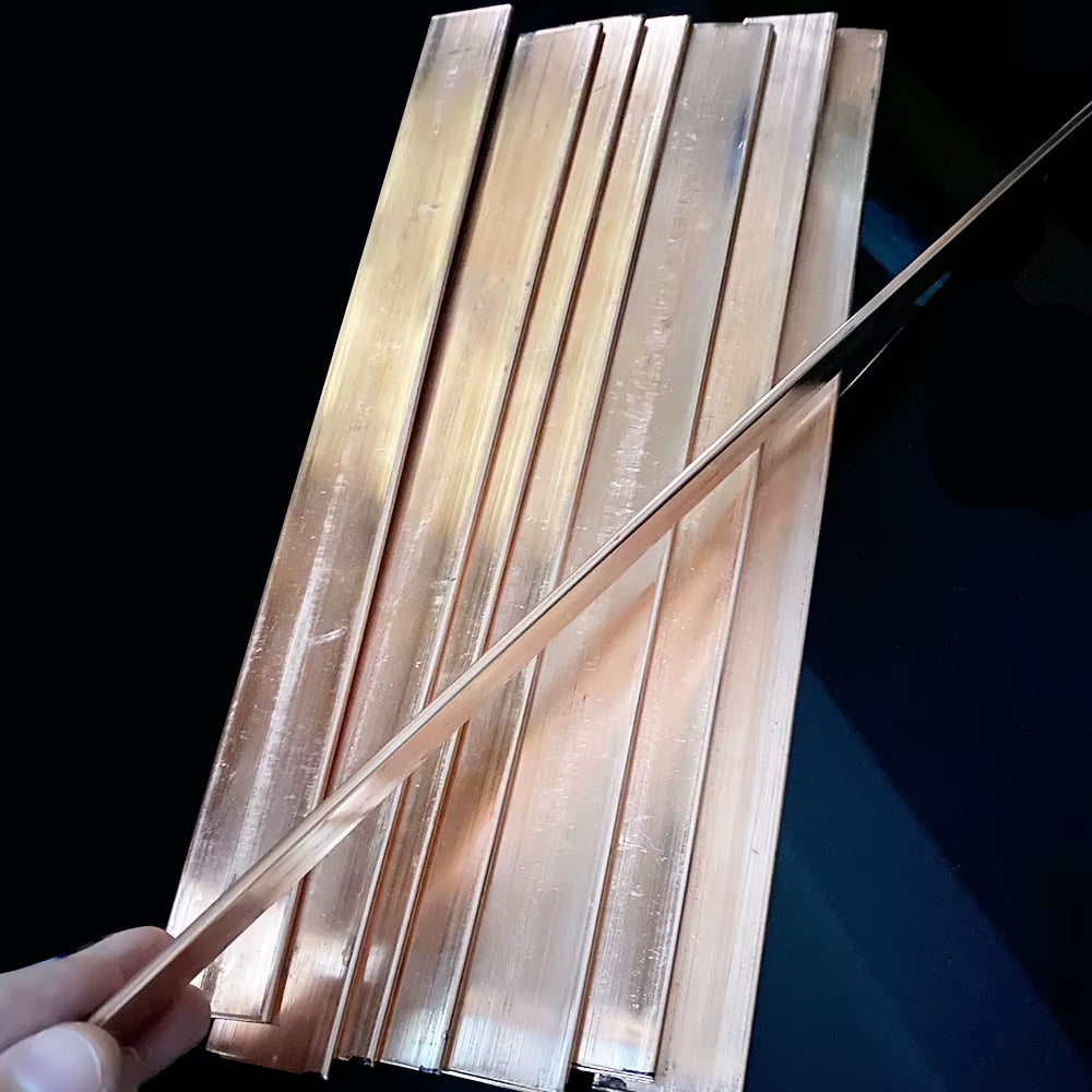 Copper Row Copper Block TMY Busbar Row 20 30 Mm Grounding Width 10Mm 15Mm20Mm 25Mm 30Mmt2 Copperrow Flat Strip 1 Meters