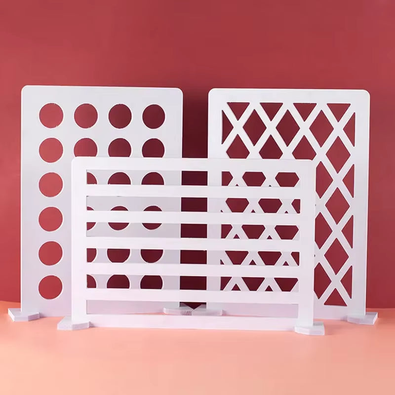 Cucoloris Cookie GOBO Light Shaping Tools Photo Props Window Pane Shadow Blinds Frame Half Dome Pattern for Photographic Studio
