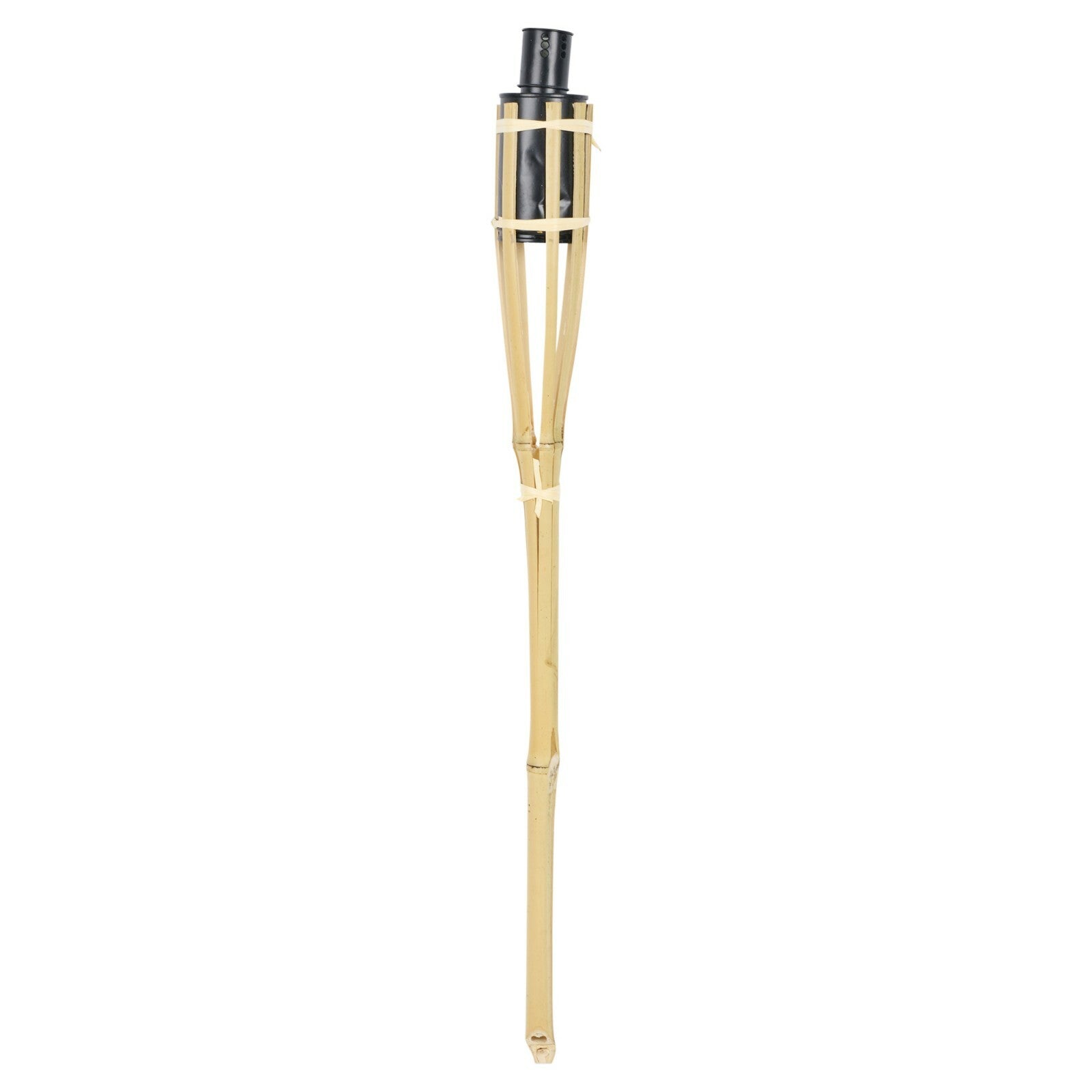 2Ft 1/2/4 or 6 Bamboo Torch Lantern Garden Oil Paraffin Outdoor Lighting Burner