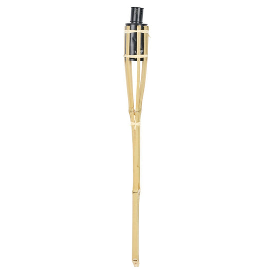 2Ft 1/2/4 or 6 Bamboo Torch Lantern Garden Oil Paraffin Outdoor Lighting Burner