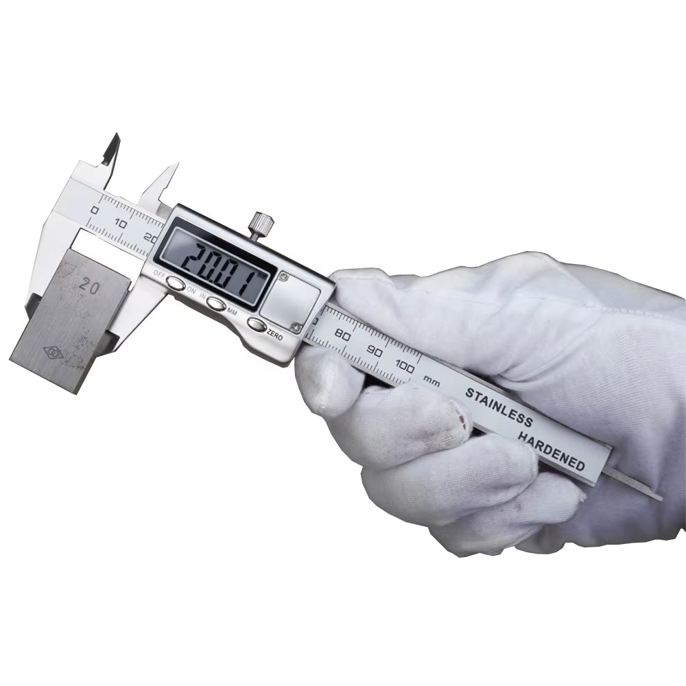 4/6-Inch 100/150Mm Big Screen Digital Calipers Stainless Steel Electronic Vernier Caliper Metal Micrometer Measuring Tools
